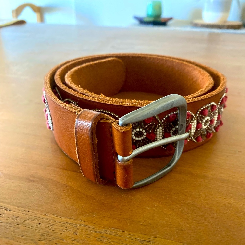 Lucky Brand Embroidered Belt